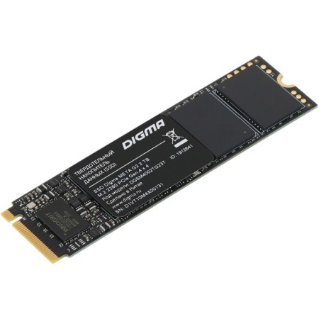 SSD Digma PCIE 4.0 x4 2TB DGSM4002TG23T META G2 M.2 2280