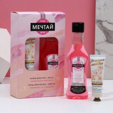 Gift set Pure happiness “Dream!”, Martini shower gel 250 ml and hand cream 30 ml