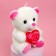 Soft toy "Beauty", 22 cm, mix