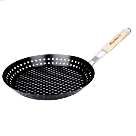 Frying fruits for vegetables, seafood, mushrooms, D-30 cm, depth-4 cm anti-stick