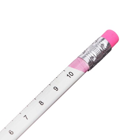 Pencil Chernographic NV with an eraser, ruler, Triangular Mix case-8
