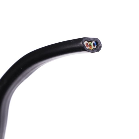 Cable "ULC" VVG-PNG (A) -LS, section 3x2.5 mm2, 50 m, GOST, Black-2