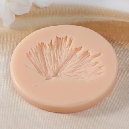Mold Silicon "Cedar" 5.9x6.2x0.4 cm-2