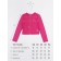 TOP for Young girl, height 134 cm, pink color