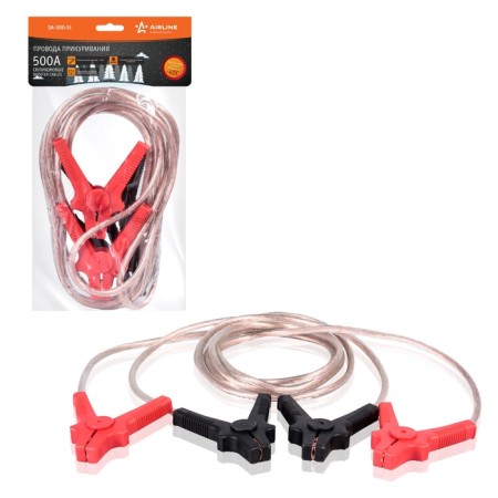 Lighting wires 500A Silicone, 4.5m, 12/24 V