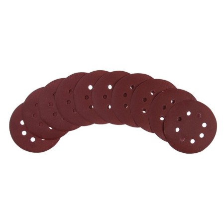 Circle of abrasive grinding under the "Velcro" tundra, perforated, 125 mm, p220, 10 pcs.-4