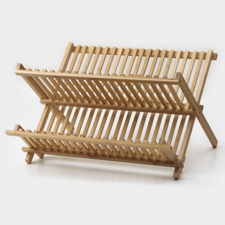 Bamboo Forest Dishes, 43 × 38 cm, 2 tiers