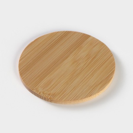 A set of bamboo stands for circles on the ceramic stand Bellatenero, 4 items, 9.7 × 0.4 cm-4