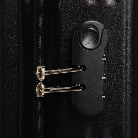 Baby suitcase 31 l (s), lightning department, 4 wheels, black color-5