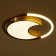 Causteen with PDU 2220/1 LED 110W Dimmer Gold 48x48x7 cm Bayerlux