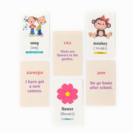 Cards for learning English, nouns, part 1, 108 cards-2
