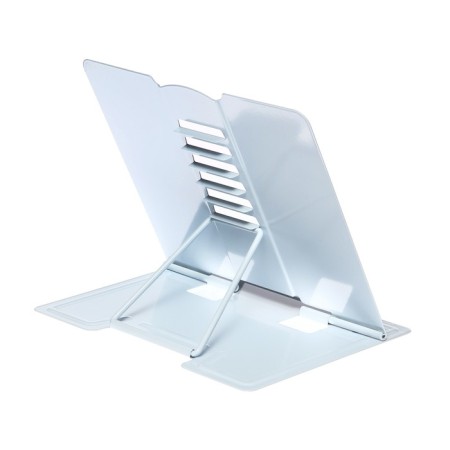 Istanm books stand, metal, adjustable angle of inclination, white-1
