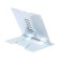 Istanm books stand, metal, adjustable angle of inclination, white
