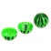 Sharpen with a container "watermelon", green
