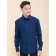 Hotgog shirt for boys, height 122 cm, dark blue color