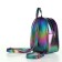 Baby backpack, 20*9*23, lightning department, sparkles, lilac-green