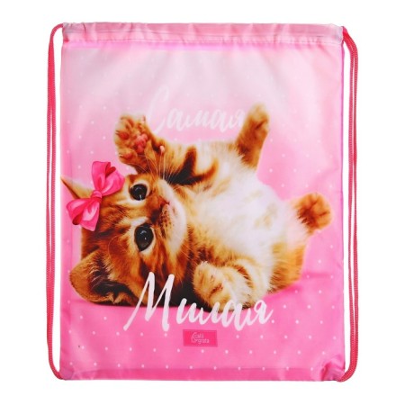 A bag for shoes 420 x 340 mm, Calligrata MSO-5C, (soft polyester, density 210D), "The smallest"-2