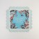 Box for confectionery with PVC cover "New Year", 21 x 21x 3 cm, new year