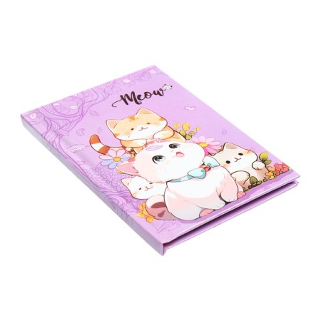 Gift notebook, 45 sheets, line, on the castle of the cats (16.3x12.7cm)-2