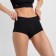Panties Female shorts, black color (Nero), size 50 (XL)