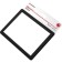 Mirror in sunscreen visor 15x11.5 cm