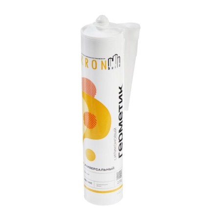 Sealant Kronbuild, silicone, universal, white, 280 ml