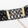Choker "Assorted" weaving, (set of 5 pcs.), Black-blue color, l = 30.5 cm