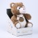 Soft toy "Little Friend", bear, brown color