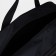 Road bag with lightning, 2 outer pockets, long belt, black color/hack