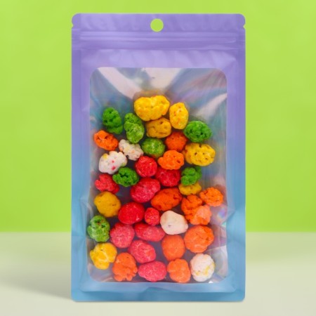 SIP-LOK package with a window, with Euroslot, gradient, 12 x 18 cm