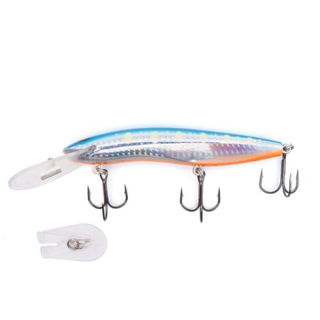 Namazu Azrai, L-125 mm wobbler, 20 g, mine, floating, 0.5-3.5 m, color No. 11