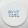 Deep “velvet rose” plate, 600 ml, d = 17.5, glass ceramic, white color