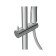 Shower system Cersanit Brasko A63066, thermostatic, shower 3 dir., Hose 150 mm metal