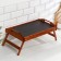 Folding breakfast table, 50 × 30cm, with handles, sea