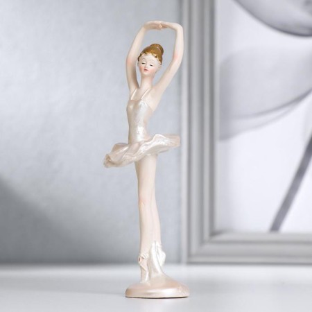 Polystone souvenir "Ballerinka in the pearl-pink pack" 13x4.5x4.5 cm-3