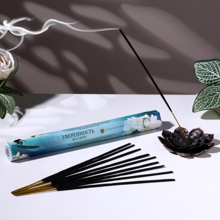 Incense "confidence", 20 sticks in packaging, hexagon