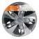 Wheel caps 16 "Super Astra", Silver, Carbon, Compl. 2 pcs.AWCC-16-01