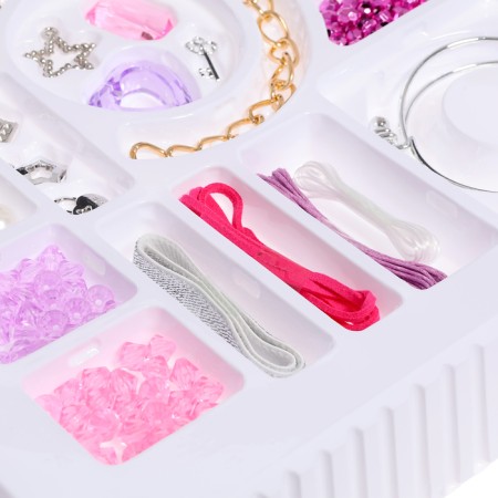 Set for creativity "Create jewelry", fabric bracelets-3