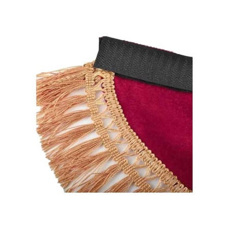 Lambraquen windshield with SkyWay curtains, 180cm/60x60cm, burgundy-2
