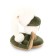 New Year! Soft toy "Snake Mishushik", 15 cm, green color