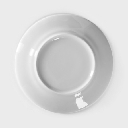 Porcelain plate "I idyll", d = 16.5 cm, white-3