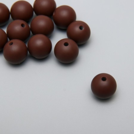 Busina silicone "round" coffee d = 1.2 cm