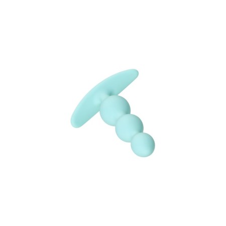 Anal sleeve Todo by toyfa triple, silicone, mint, 10.5 cm, Ø 2.4 cm-2