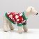 Snowman's sweatshirt, size L, red (DS 38, Osh 34, OG 48 cm)