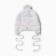 Children's hat, white color, size 38-40