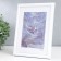 Photo frame plastic "Rainbow" 15x21 cm, white