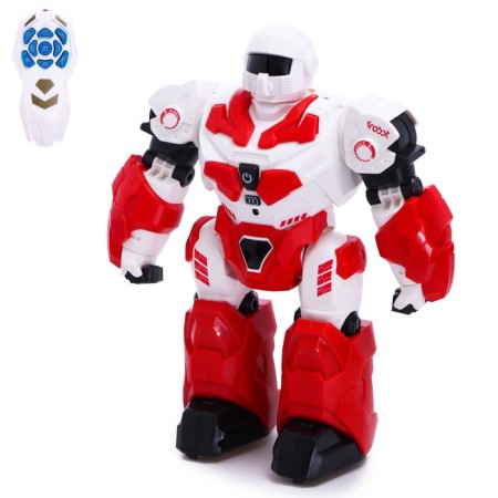 Robot radio -controlled "collect the robot", light effects, works from batteries