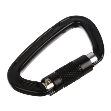 Carabiner with a bayonet cloth, 10x6 cm, 22 KN, mix
