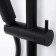 The shower system wasserkraft a11401, tropical shower, thermostat, hand watering can, chrome/black