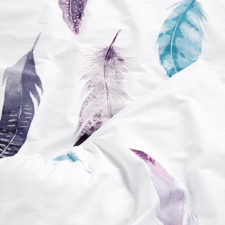 Bed linen 2pas Night is delicate stylus 175x215cm, 180x215cm, 70x70cm 2pcs, Poplin 110g HL100%-1